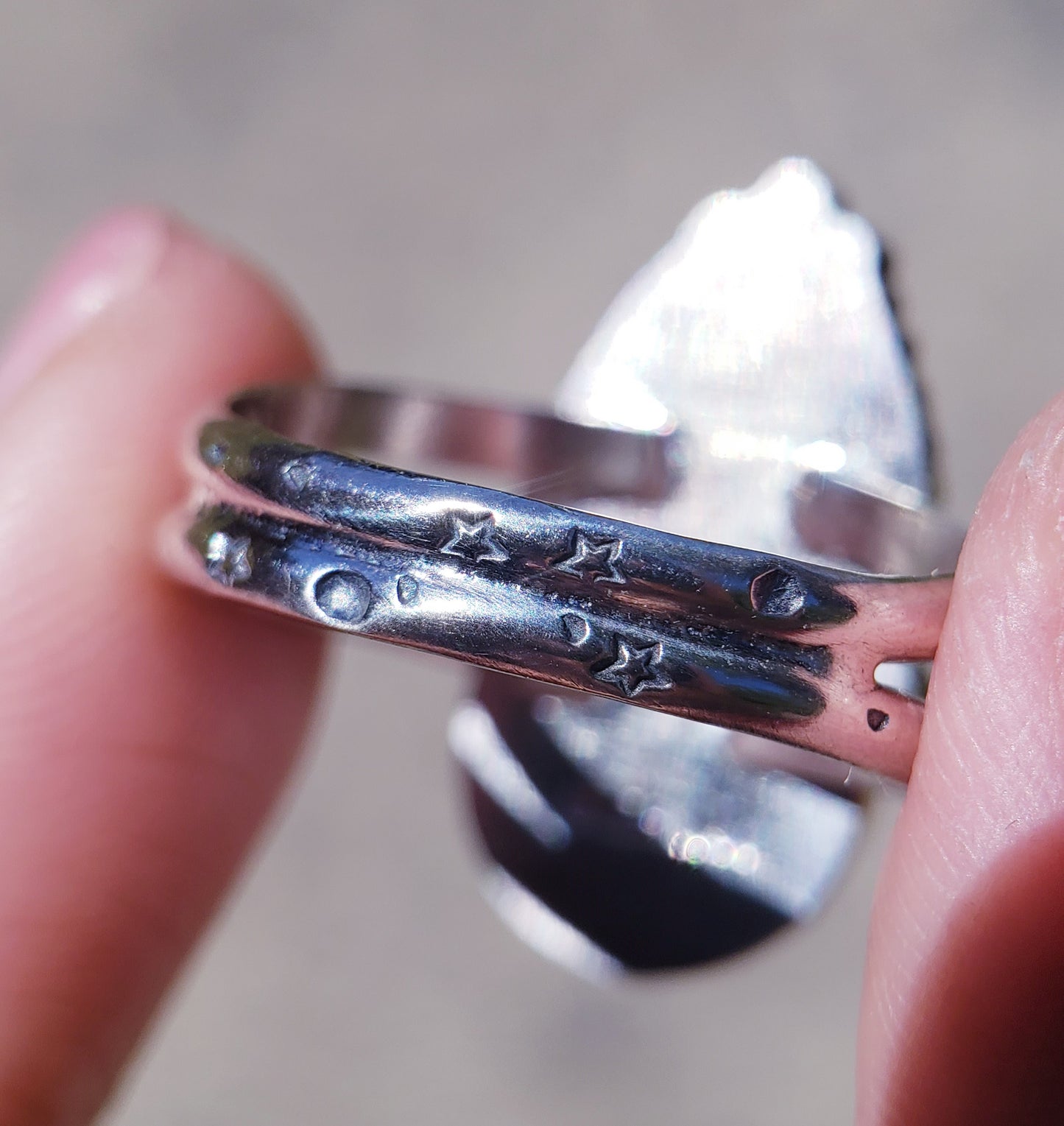 Galaxy Moonbeam Ring